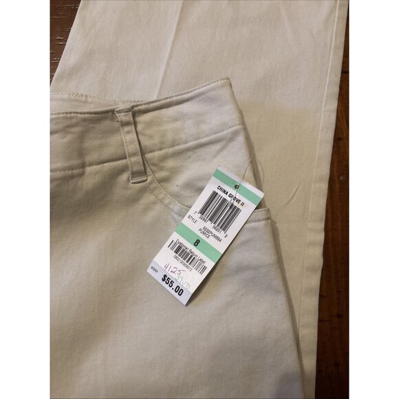 New Charter Club Ladies Pumice Beige Pants Size 8 Laura Fit New - Picture 3 of 7